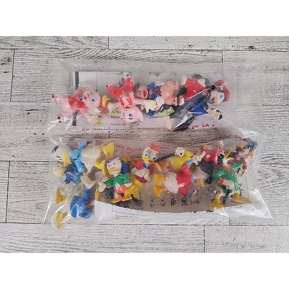 Vintage Germany Grundfos Pumpe Figures Bully Bullyland Walt Disney Lot of 15